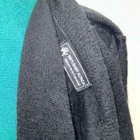 Peruvian alpaca wool cardigan | Sz S - Picture 5 of 5